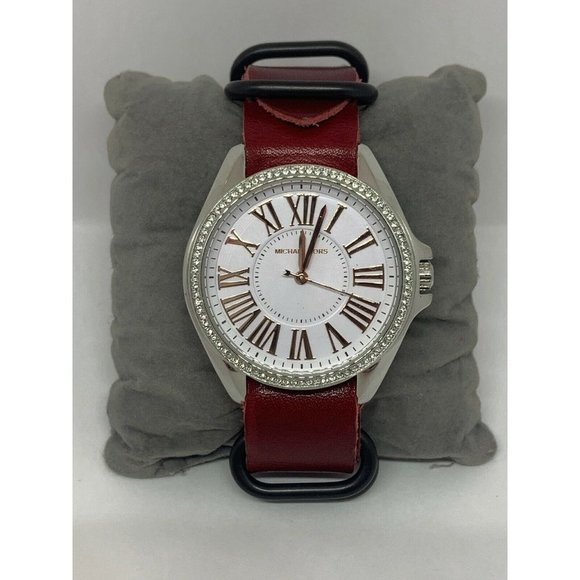 Michael Kors MK3567 Women\'s Leather Analog Dial Qu main image 11
